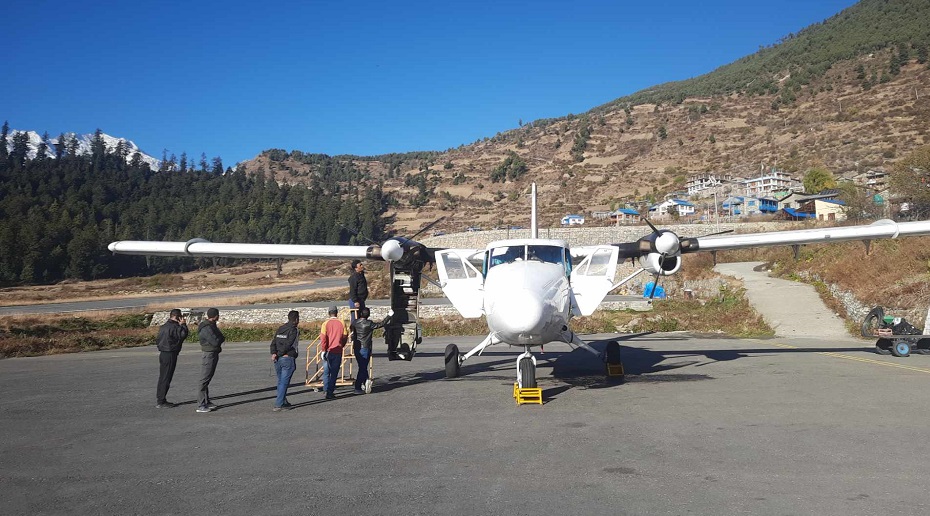 सिमकोटमा रोकिएको नेपाल एयरलाइन्सको जहाजको अर्को इन्जिनमा पनि समस्या