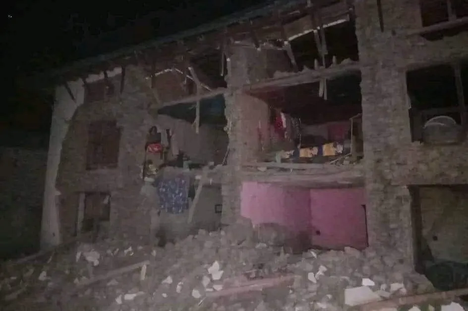 भूकम्पमा परी जाजरकोटमा ३७ र रुकुम पश्चिममा ३६ जनाको मृत्यु